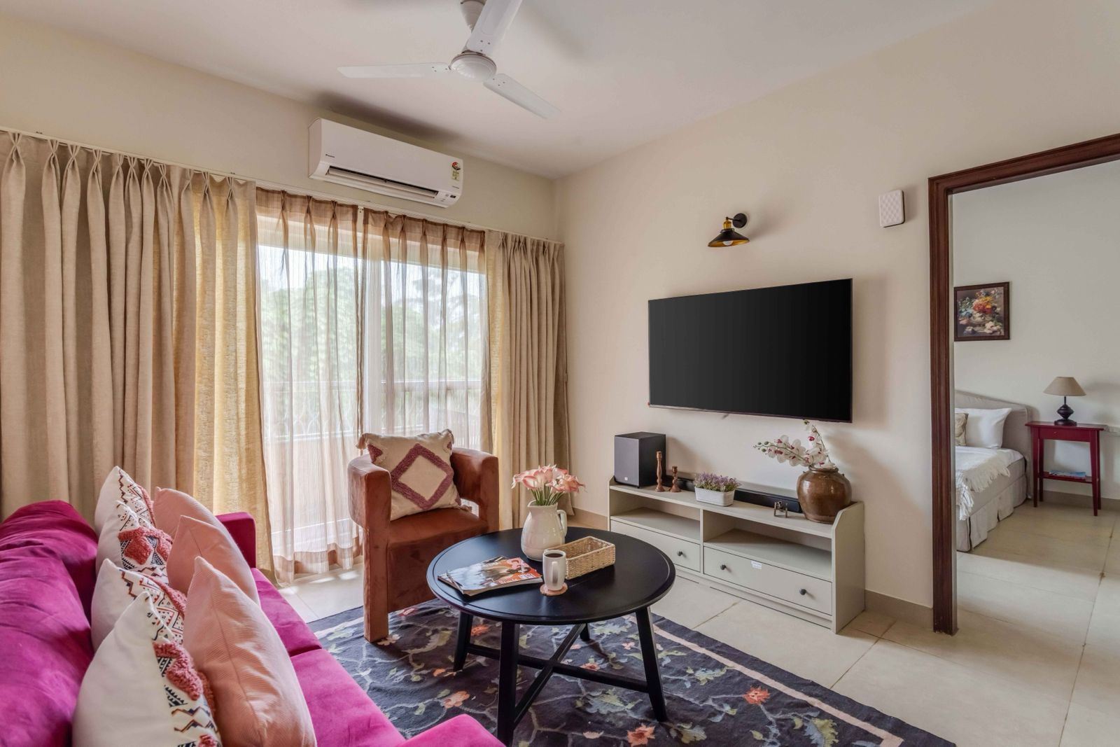 Ruby 1BHK Apartment by Luxevillaz - Photo 7